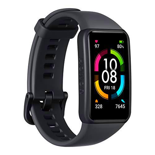 HONOR Band 6 SmartWatch 1.47"Pantalla AMOLED, Pulsera de Monitor de Ritmo cardíaco SPO2