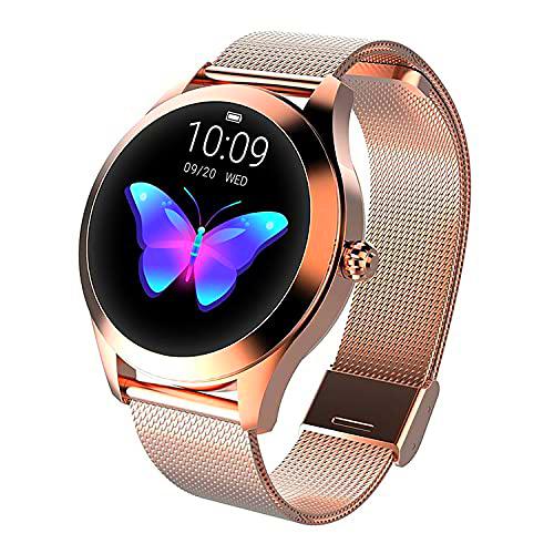 LUNIQUESHOP Reloj Round Smartwatch Reloj Mujer Inteligente