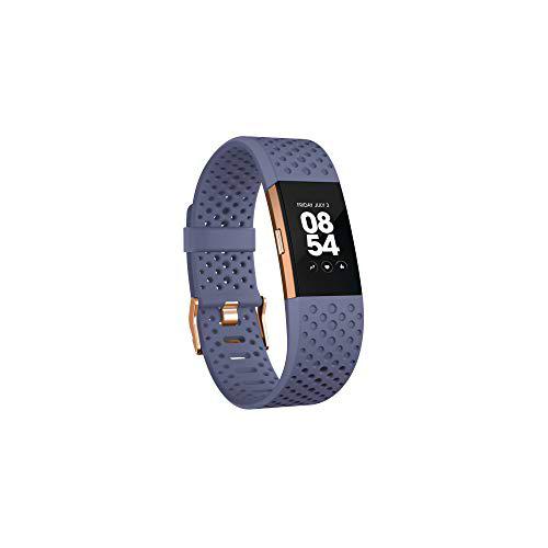 Fitbit FB407RGGYS-EU Charge 2 - Pulsera, Color Gris y Azul