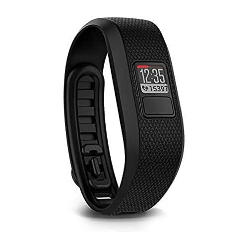 Garmin Vívofit 3-Pulsera de Actividad, Unisex, Color Negro