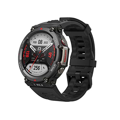 Amazfit T-Rex 2 Series SmartWatch Reloj Deportivo Premium Multideporte con GPS Navegación en Tiempo Real Ejercicio de Fuerza 150+ Modos Deportivos Frecuencia cardíaca Monitoreo SpO2