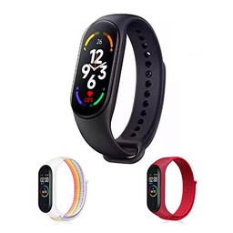 Set Regalo Smartband M7 2022 +2 Correas de Nylon Pulsera Deportiva Inteligente