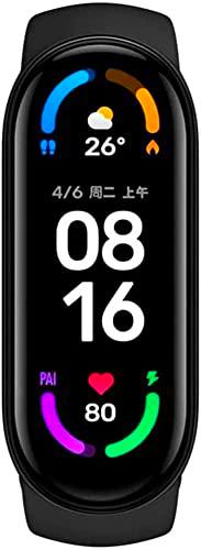 Mi Band 6 Pulsera Inteligente - Pantalla 1.56", Prueba Oxígeno en Sangre