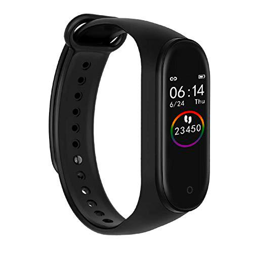 ITAL Pulsera de Actividad M4 / Smartband Inteligente con Pantalla Táctil a Color de 0,96" / Gadget Deportivo de Muñeca Cuenta Pasos