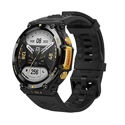 Amazfit T-Rex 2 Series SmartWatch Reloj Deportivo Premium Multideporte con GPS Navegación en Tiempo Real Ejercicio de Fuerza 150+ Modos Deportivos Frecuencia cardíaca Monitoreo SpO2