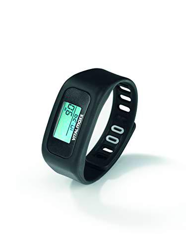 VITALmaxx Pulsera de Fitness con Pantalla LCD, rastreador de Fitness GPS con podómetro y Contador de calorías