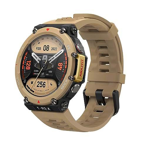 Amazfit T-Rex 2 Series SmartWatch Reloj Deportivo Premium Multideporte con GPS Navegación en Tiempo Real Ejercicio de Fuerza 150+ Modos Deportivos Frecuencia cardíaca Monitoreo SpO2