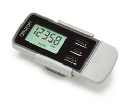 OMRON Walking Style Pro 2.0 - Podómetro, color gris y negro
