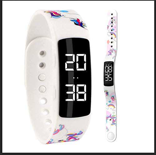 ROBOTE Fitness Tracker for Kids, Activity Sports Tracker Watch Waterproof Fit Smart Watch with Step Tracker Calorie Counter for Kids Women Men (White)