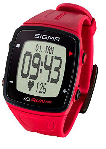 Sigma Sport ID HR Reloj Deportivo, Unisex adulto, Rojo