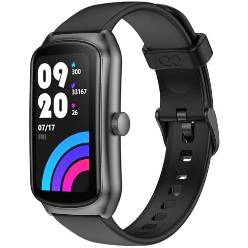 anyloop Rastreador de Fitness, rastreadores de Actividad y Relojes Inteligentes con Monitor de oxígeno en Sangre de frecuencia cardíaca 24/7