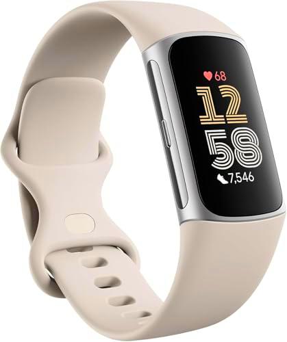 Rastreador de actividad Google Fitbit Charge 6 con membresía premium de 6 meses incluida