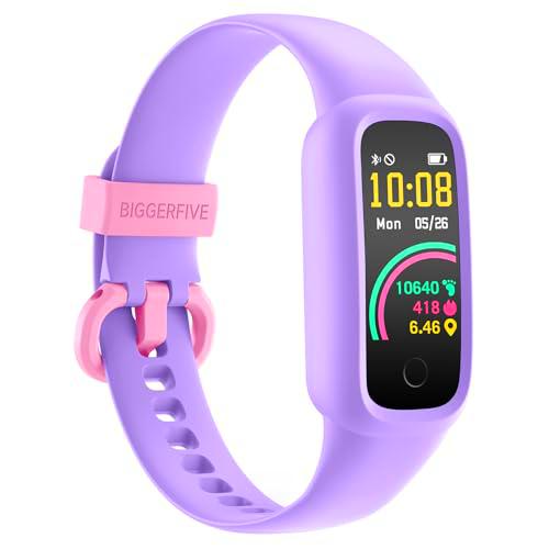 BIGGERFIVE Vigor 2 L Reloj Fitness para Niños y Niñas de 5 a 15 Años