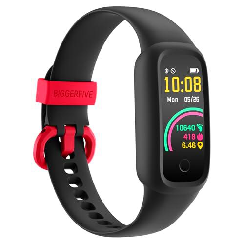 BIGGERFIVE Vigor 2 L Reloj Fitness para Niños y Niñas de 5 a 15 Años