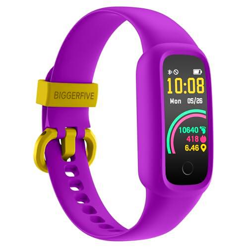 BIGGERFIVE Vigor 2 L Reloj Fitness para Niños y Niñas de 5 a 15 Años