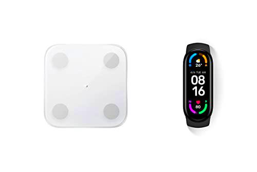 Xiaomi Mi Smart Band 6 and Scale