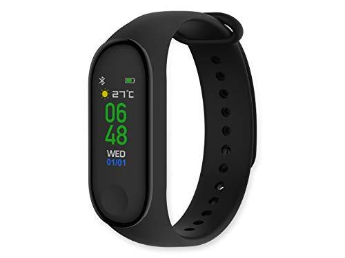 Denver Pulsera CUANTIFICADORA BFH-240 Pantalla Color 2.4CM BT NOTIFICACIONES PRESIÓN Arterial/FRECUENCIA Cardiaca IP67 Android iOS