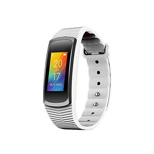 Abyx fit-HR-WH Pulsera conectable multifunción Bluetooth 4.0 Color Blanco