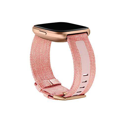 Correas textiles para Fitbit Versa 2, Rosa, Talla Pequeña