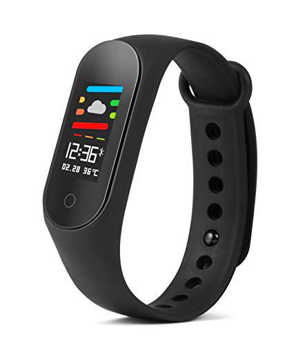 Technaxx Unisex - Adulto TX-HR6 - Grapadora de Fitness con Pantalla a Color