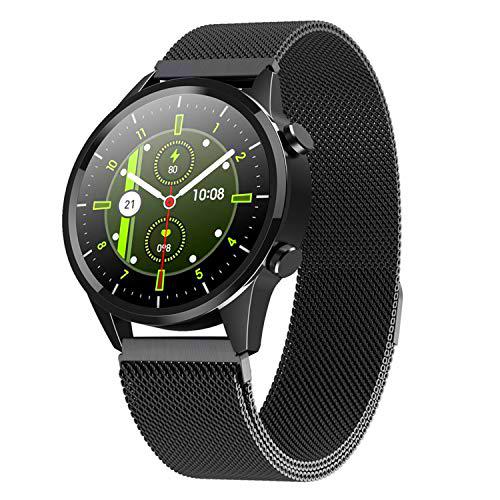 Media-Tech Activeband Monaco MT867 Smartband Bluetooth Monitor de Actividad Podómetro Monitor de Frecuencia Cardíaca App Monitor de Presión Arterial Impermeable IP65 IPS TFT Pantalla de 1,28 "